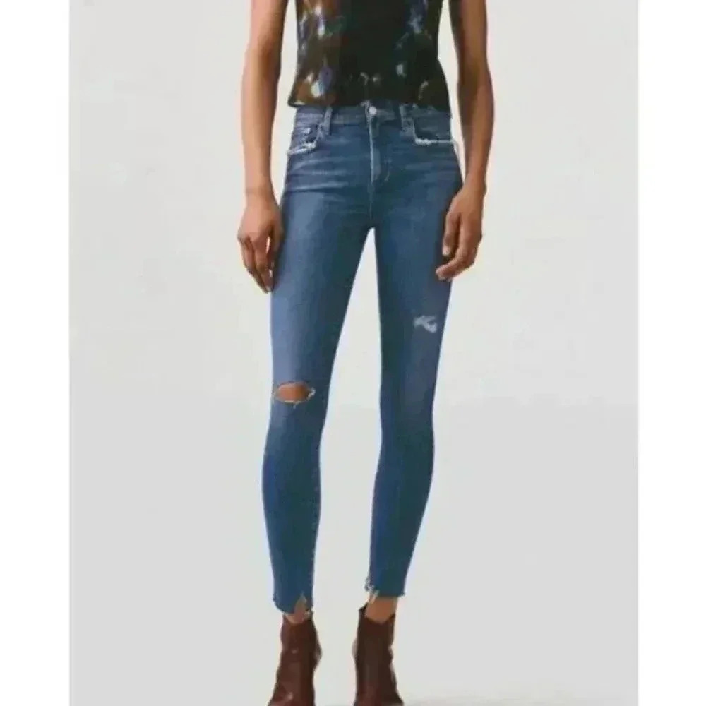 Agolde Sophie Mid Rise Ankle Jeans